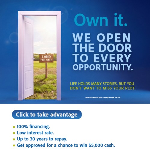 Own it. Build it. Drive it. Land